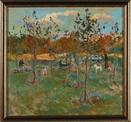 Горелова Татьяна Васильевна. Вечер в новом районе